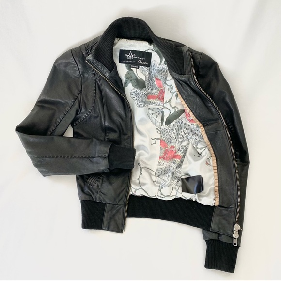 Mackage leather jacket exclusively for Aritzia - Picture 2 of 6